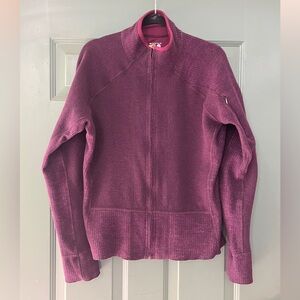 Mountain Hardwear Sarafin Wool blend zip sweater